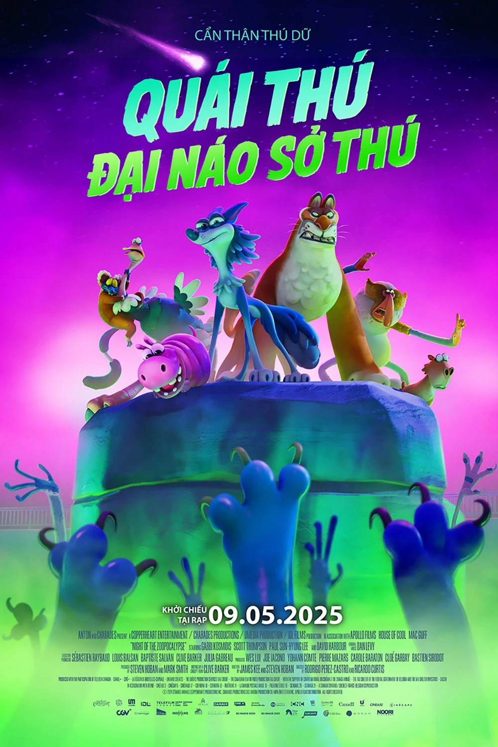 Phim Quái Thú Đại Náo Sở Thú - Night of the Zoopocalypse (2025)